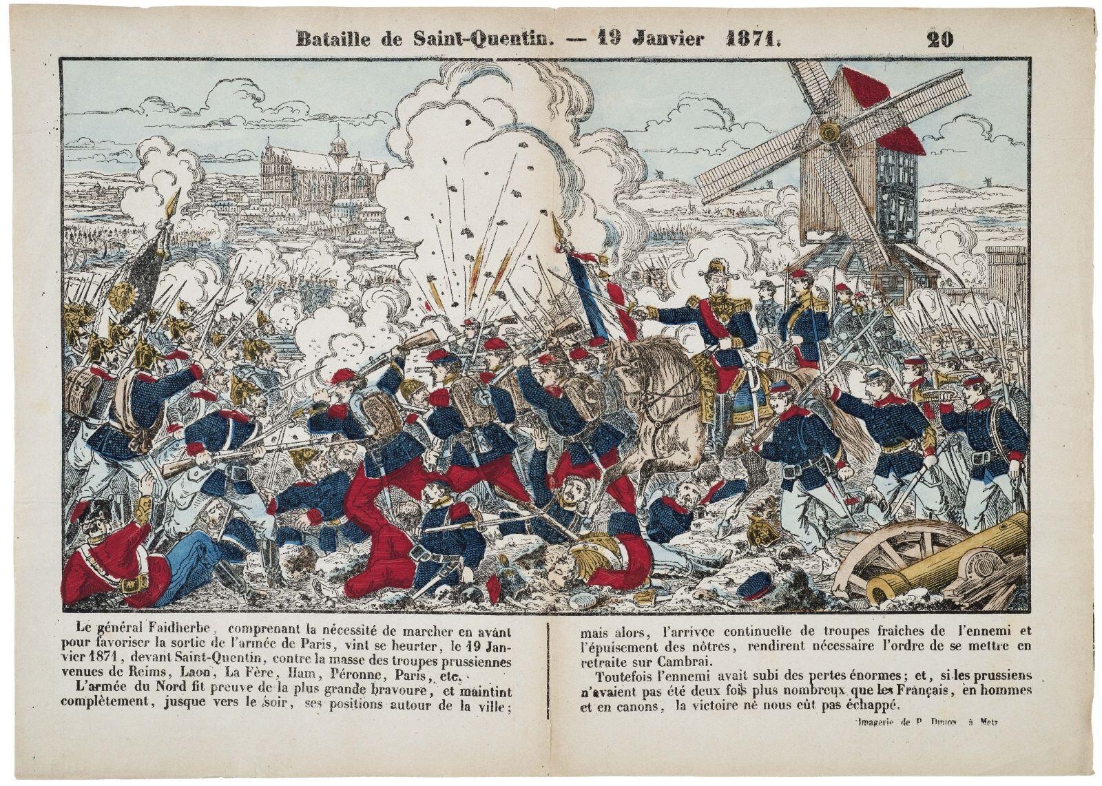 Bataille de Saint-Quentin. - 19 Janvier 1871. 20 (titre inscrit)_0