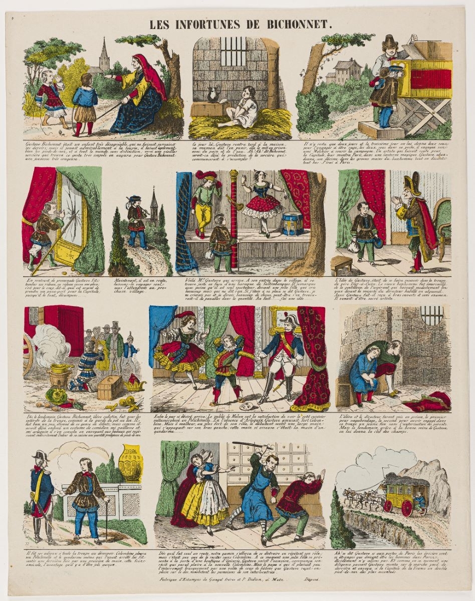 LES INFORTUNES DE BICHONNET. (titre inscrit)_0
