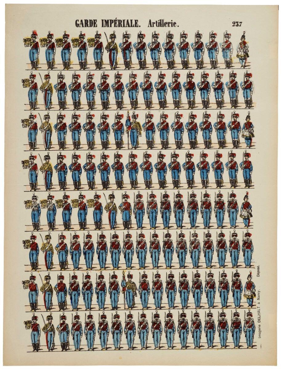 GARDE IMPÉRIALE. Artillerie. 237 (titre inscrit)_0
