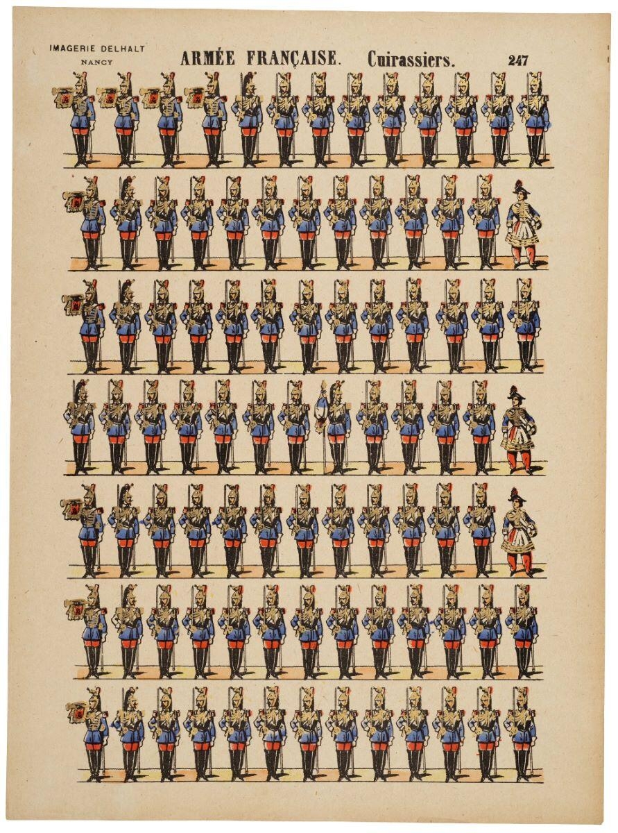 ARMÉE FRANÇAISE. Cuirassiers. 247 (titre inscrit)_0