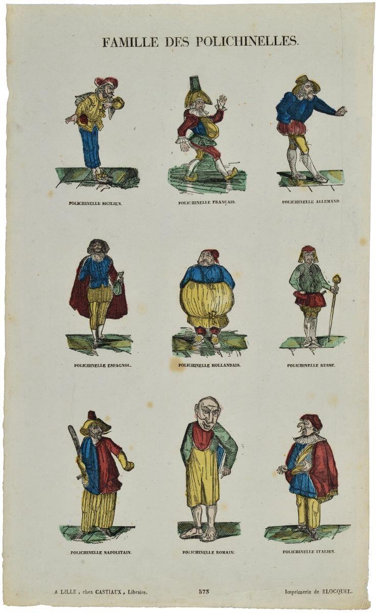 FAMILLE DES POLICHINELLES. / 573 (titre inscrit)_0