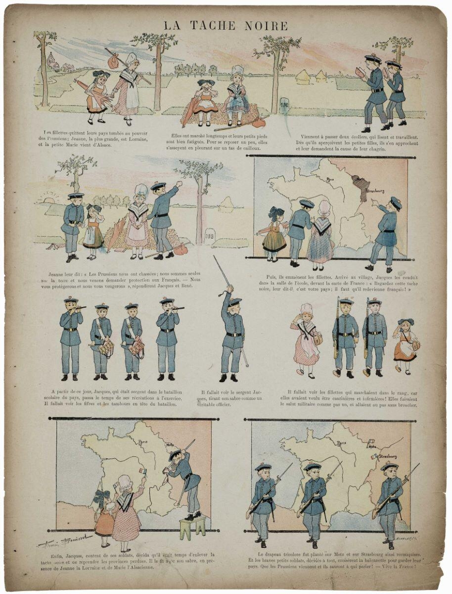 LA TACHE NOIRE (titre inscrit), Michelet