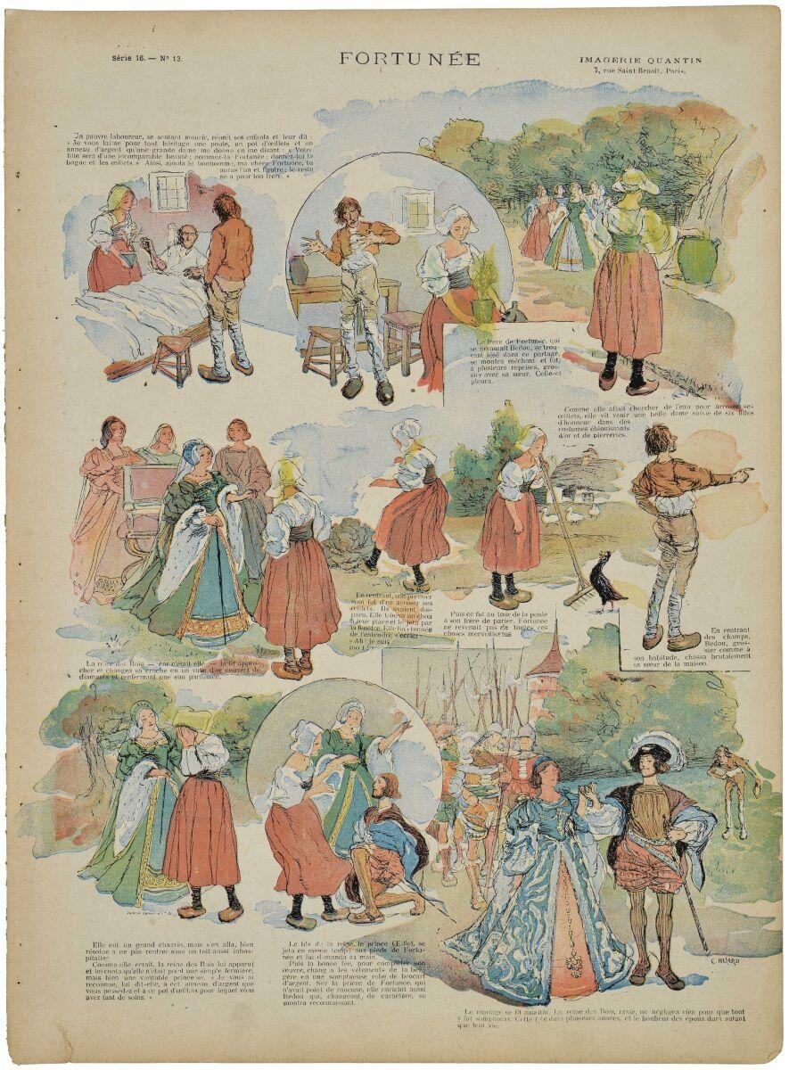 FORTUNÉE (titre inscrit), Charles Huard, 1900 dépôt légal