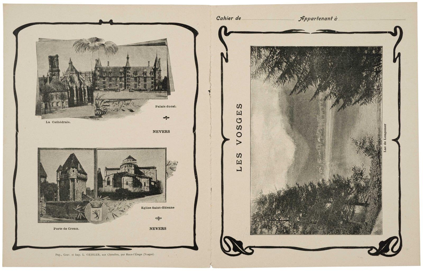LES VOSGES / Lac de Longemer / NEVERS  (titre inscrit)_0