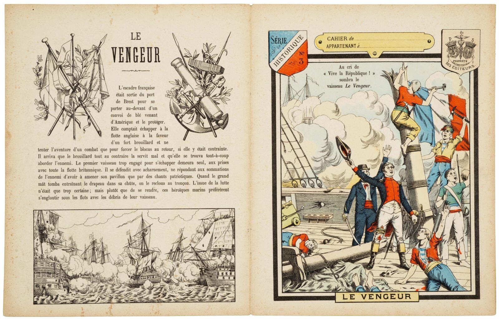 SÉRIE HISTORIQUE N°. / 3 / LE VENGEUR (titre inscrit)_0
