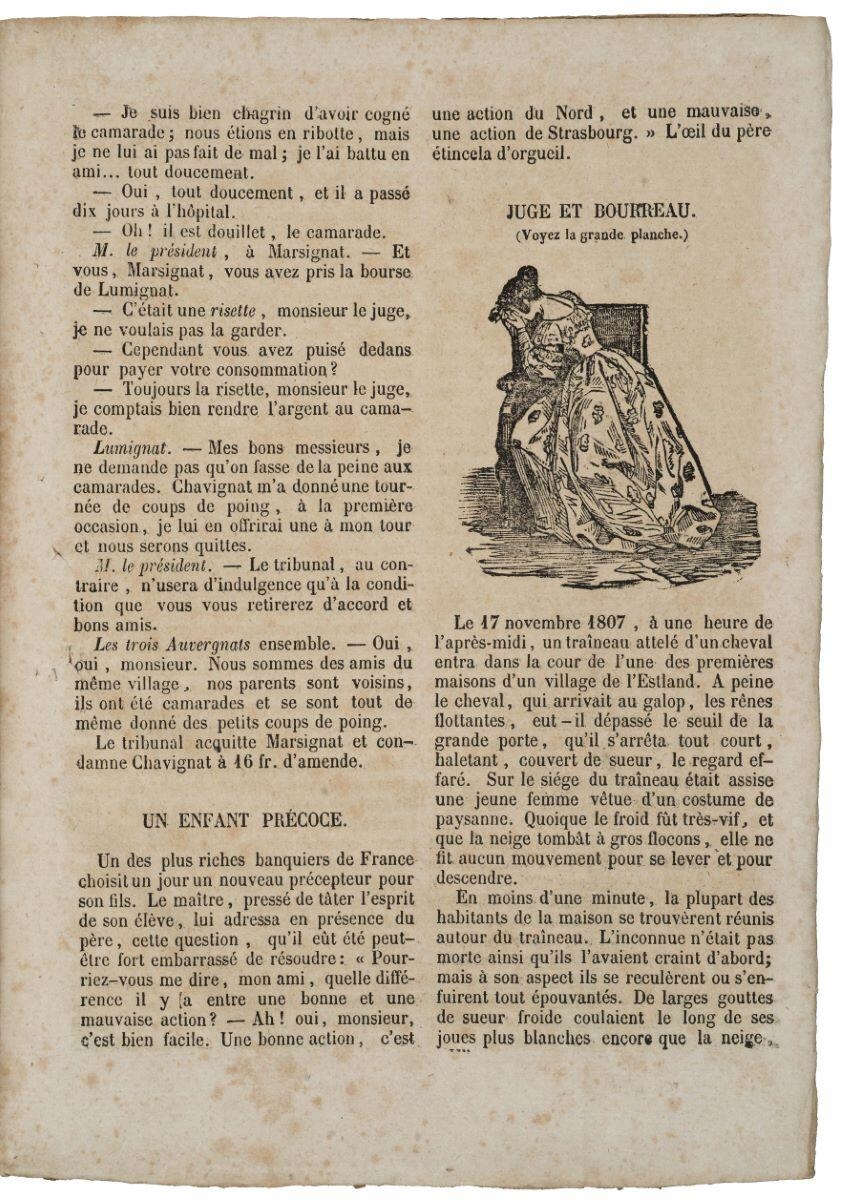 ALMANACH HISTORIQUE, / NOMMÉ / LE MESSAGER / BOITEUX, […] 1851. (titre inscrit)_3