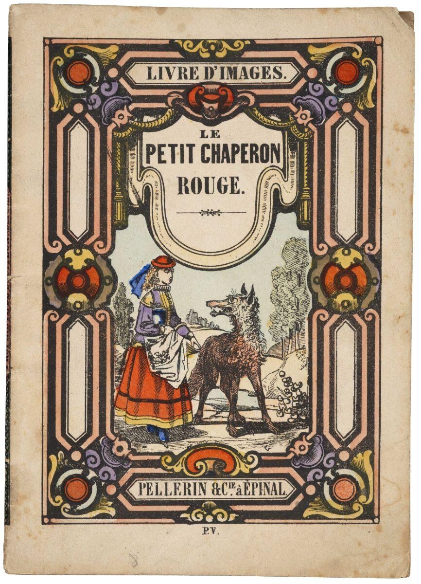 LIVRE D'IMAGES. / LE / PETIT CHAPERON / ROUGE. (titre inscrit)_0