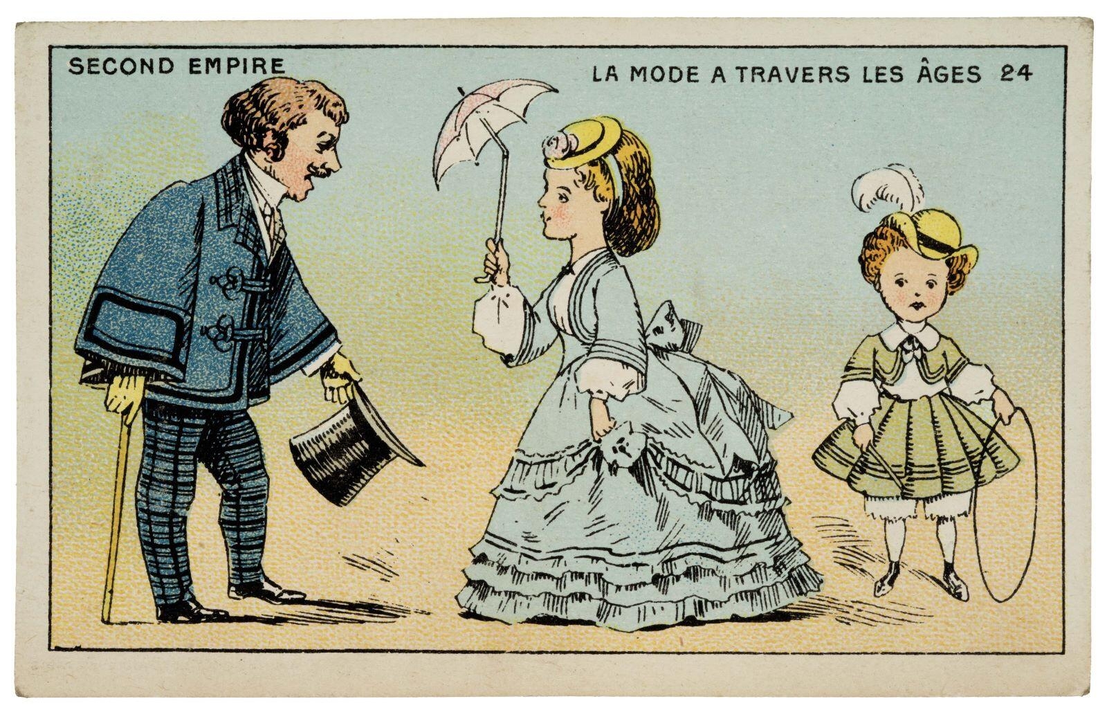LA MODE A TRAVERS LES ÂGES 24 / SECOND EMPIRE (titre inscrit)_0