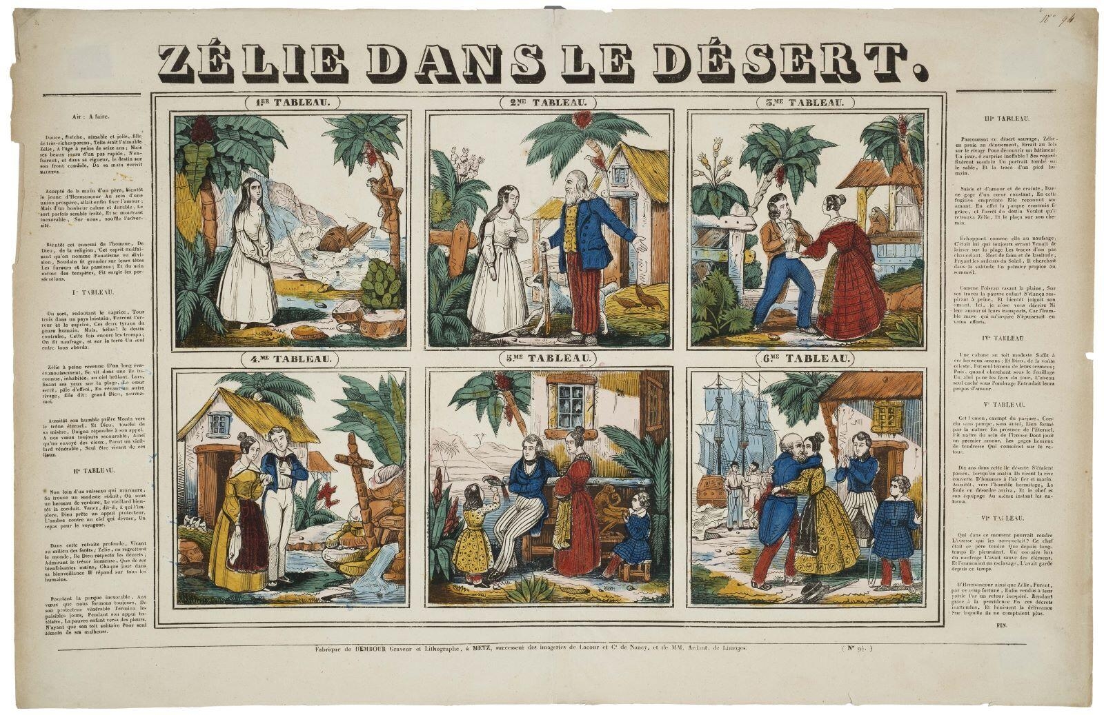 ZÉLIE DANS LE DÉSERT. (N° 94.) (titre inscrit)_0