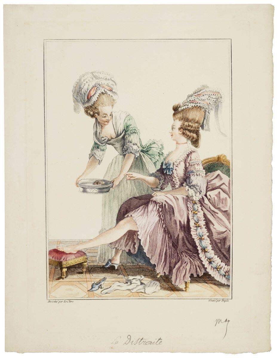 La distraite (titre factice), Pierre Thomas Le Clerc