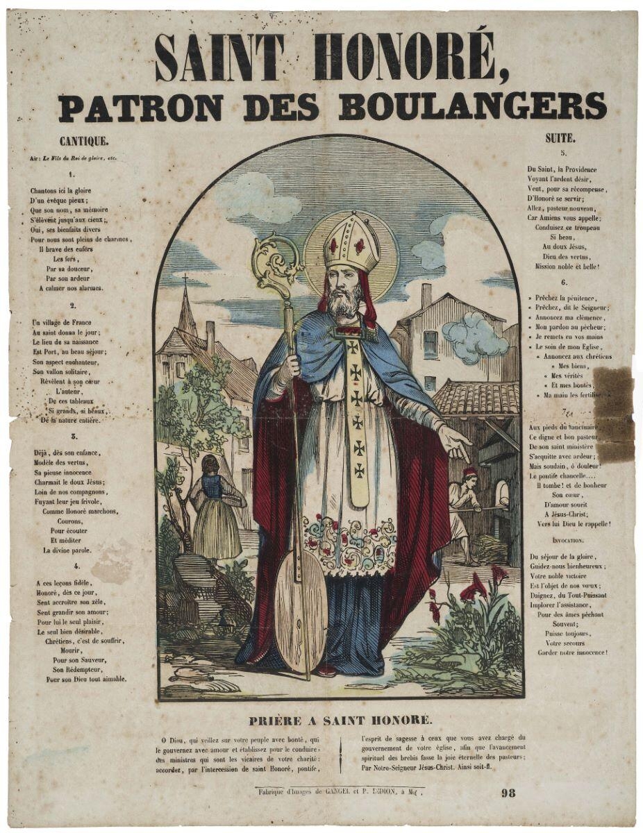 SAINT HONORÉ, / PATRON DES BOULANGERS 98 (titre inscrit)_0