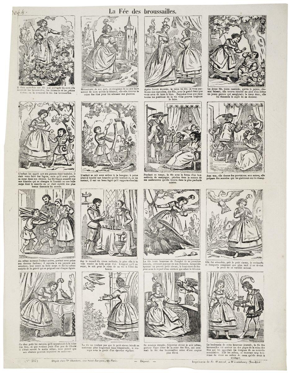 La Fée des broussailles. (Nro 217) (titre inscrit), Jean Frédéric Wentzel, 1859-1869