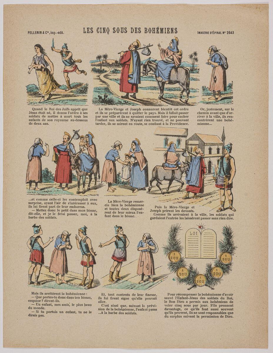 LES CINQ SOUS DES BOHEMIENS (titre inscrit), Bernard, 1890 dépôt légal