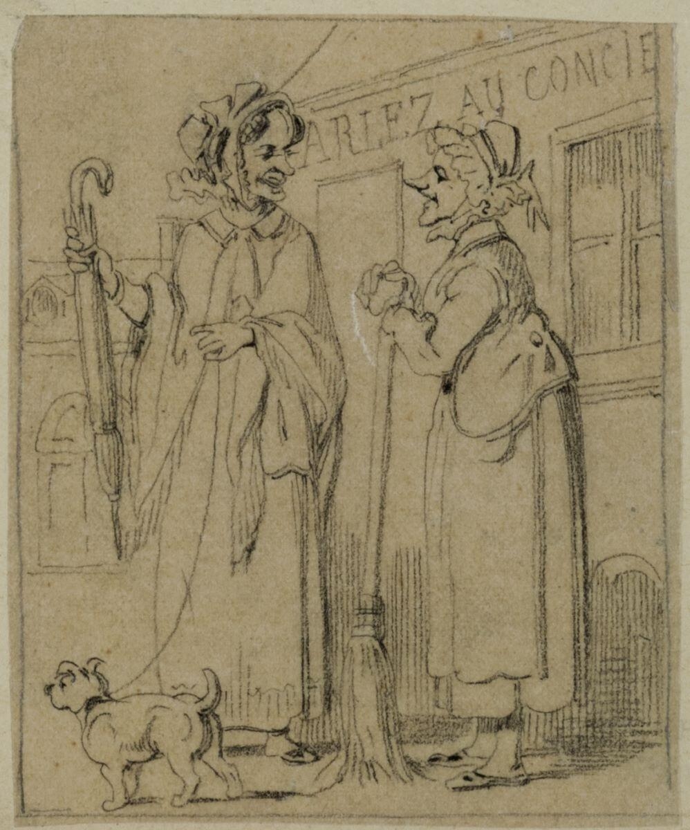 Dessins originaux de Charles Pinot / Histoire d'un schah / Souvenir humoristique d'une visite d'un Schah de Perse à Paris (titre factice)_0