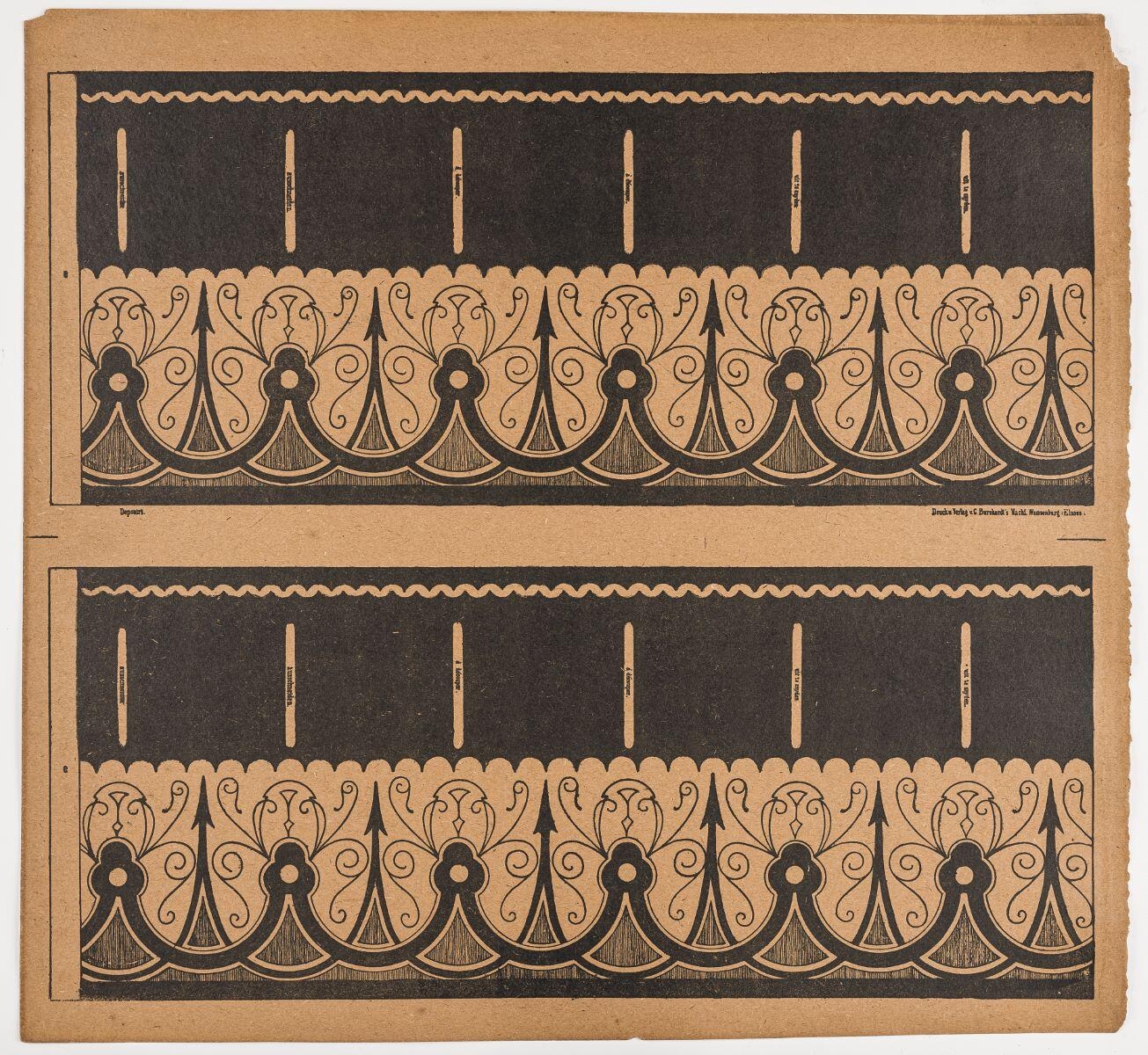 Zootrope (titre factice), Charles successeurs Burckardt, 1888-1906