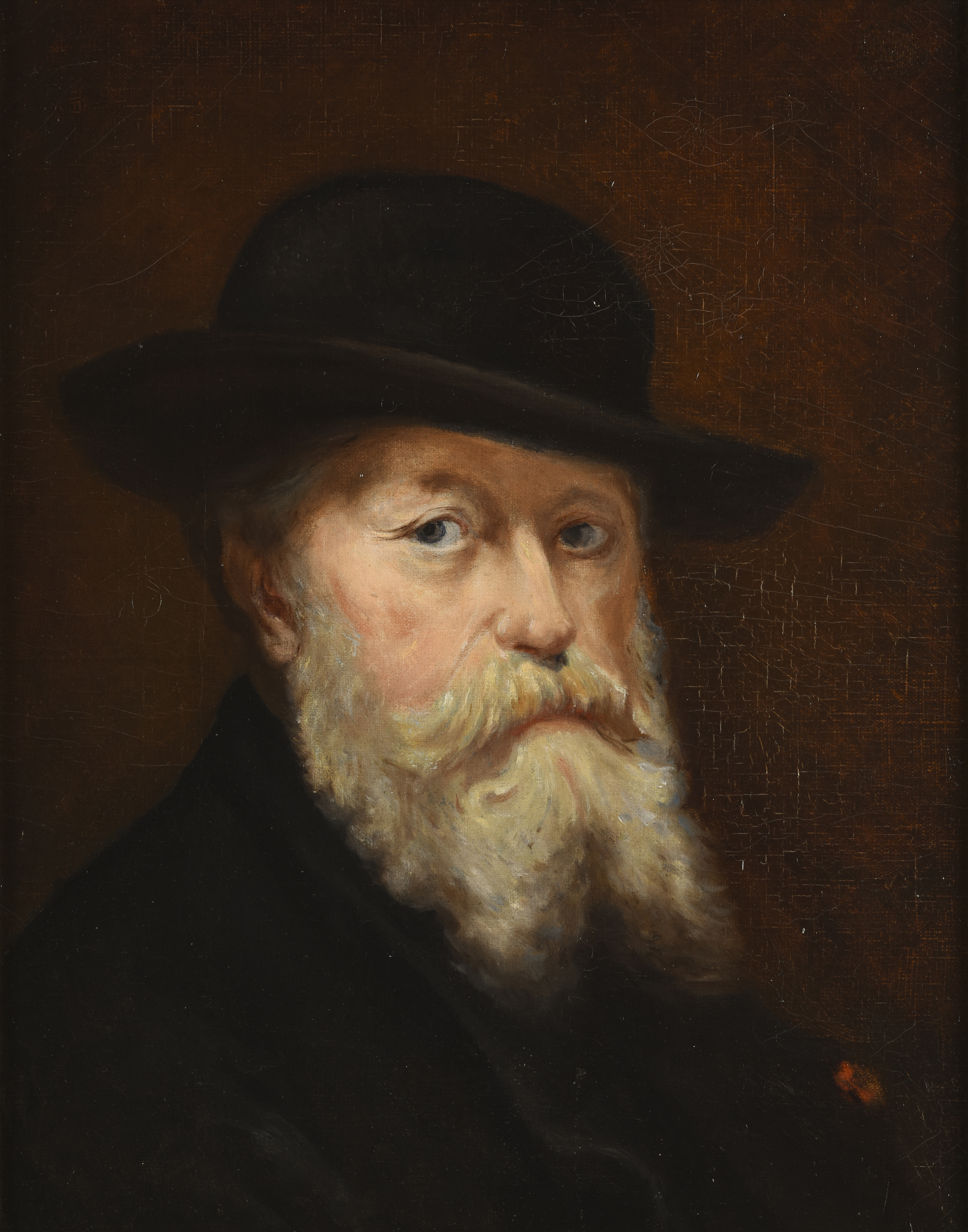 Autoportrait, Louis Français, 1875 vers