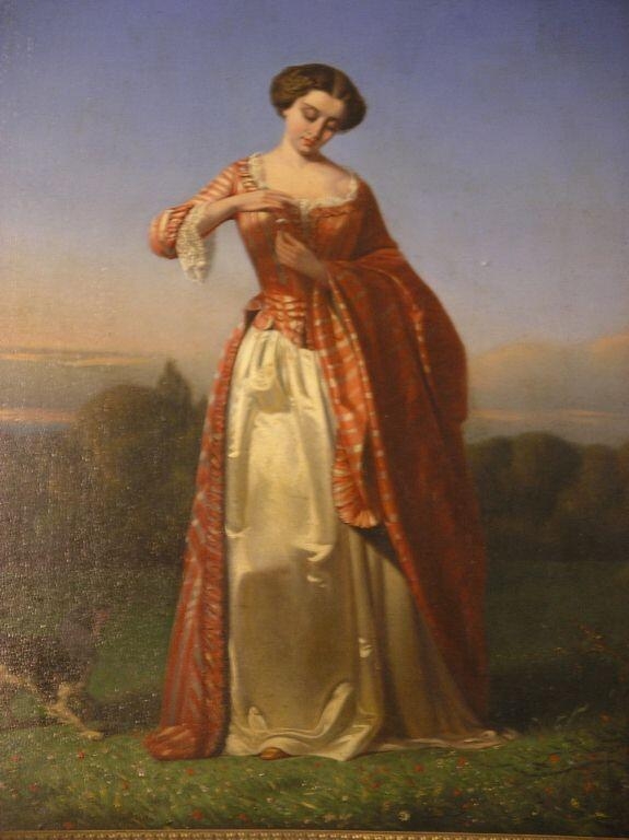 Femme effeuillant une marguerite_1