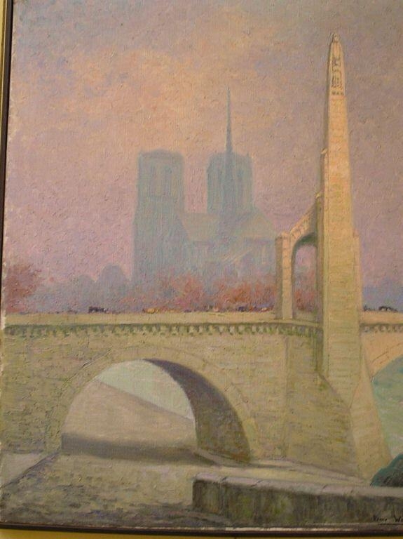 Sainte Geneviève protégeant Paris, Pierre Waidmann, 1929 achevé en