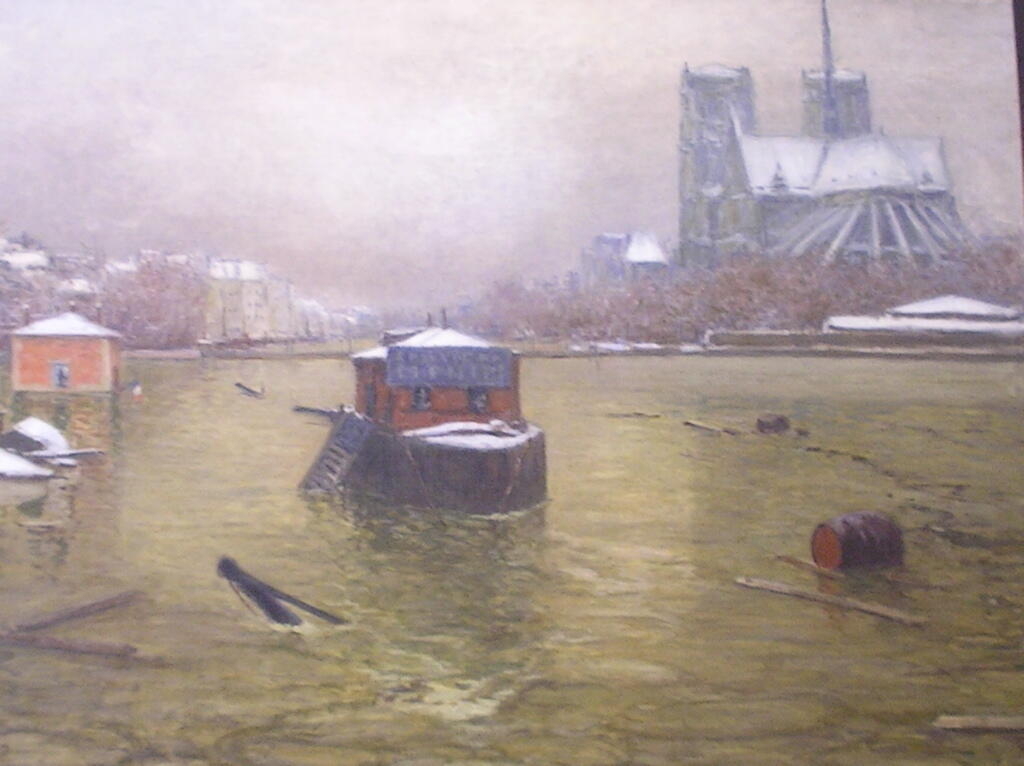 Crue de la Seine (janvier 1910), Pierre Waidmann, 1910