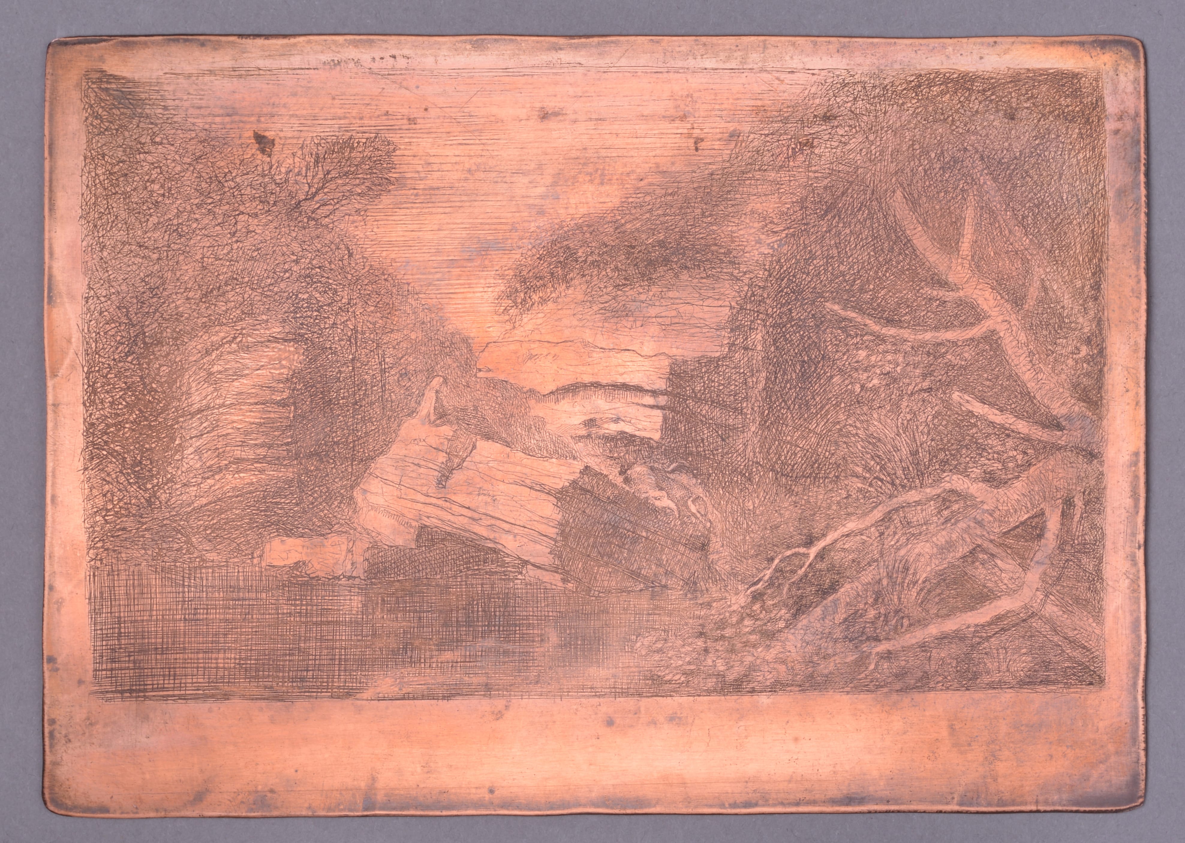 Paysage (avers) ; Sibylle de Cythère (revers) ;, Charles François Friry, 1862 vers,1871