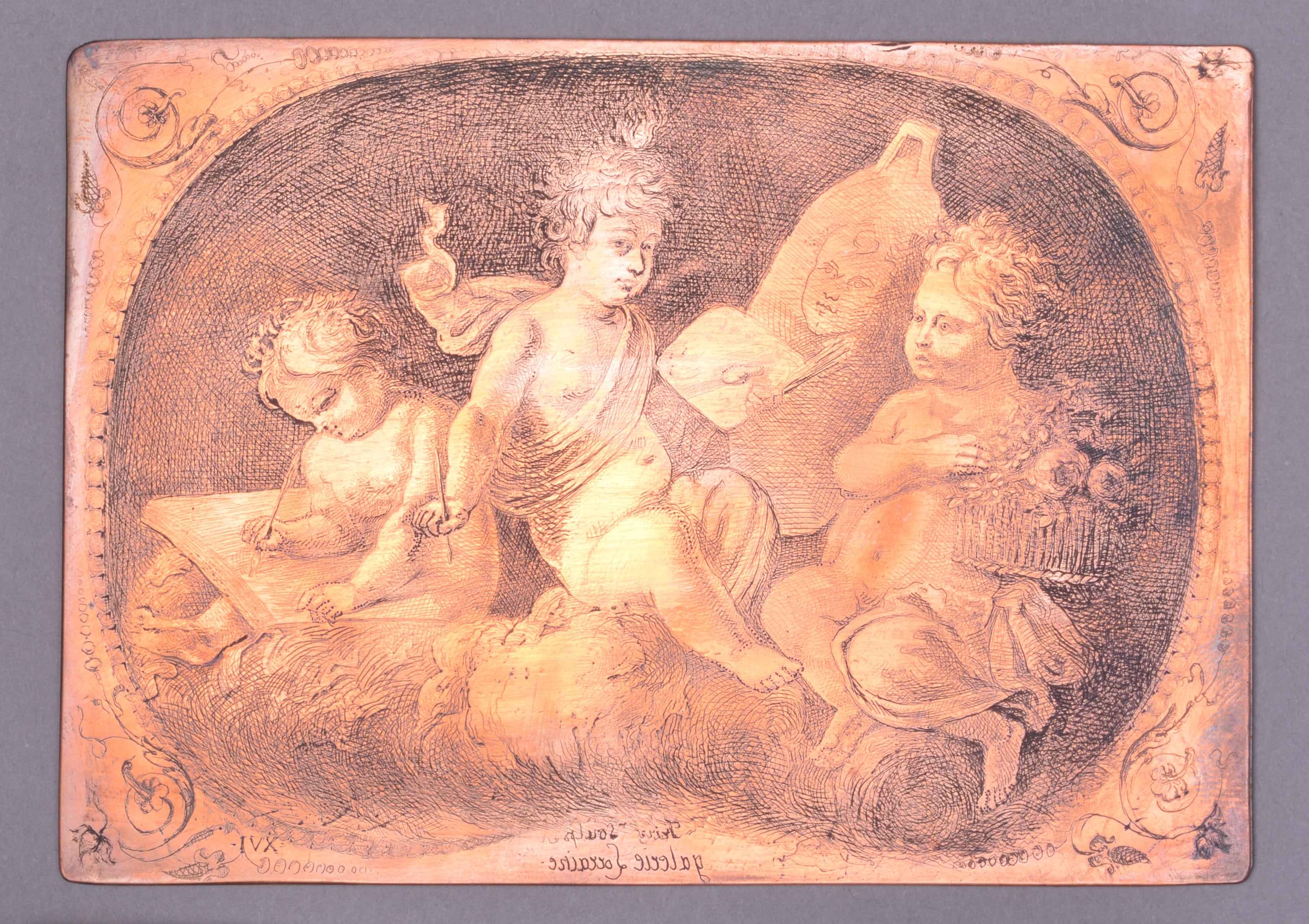 Allégorie des Arts de Boucher, Charles François Friry, 1862 vers