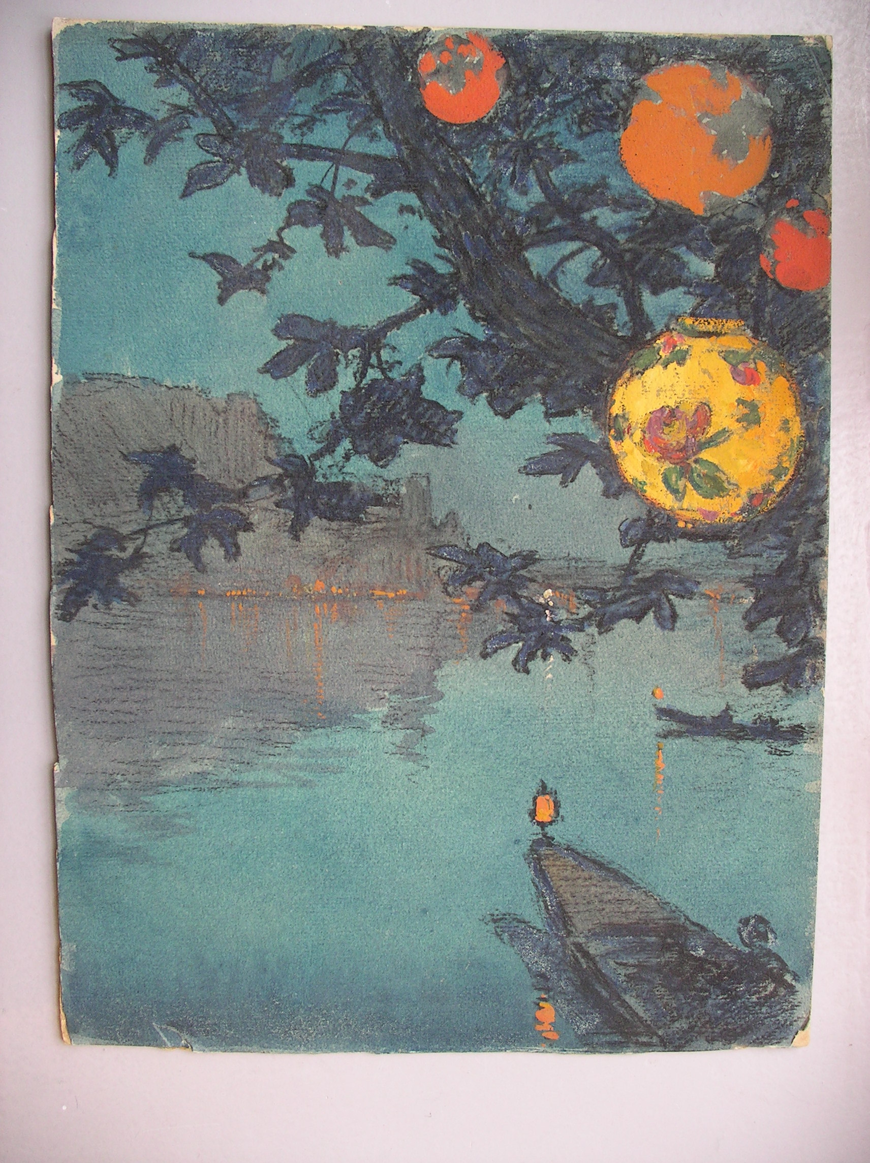 Fête nocturne, Pierre Waidmann, 1909 vers