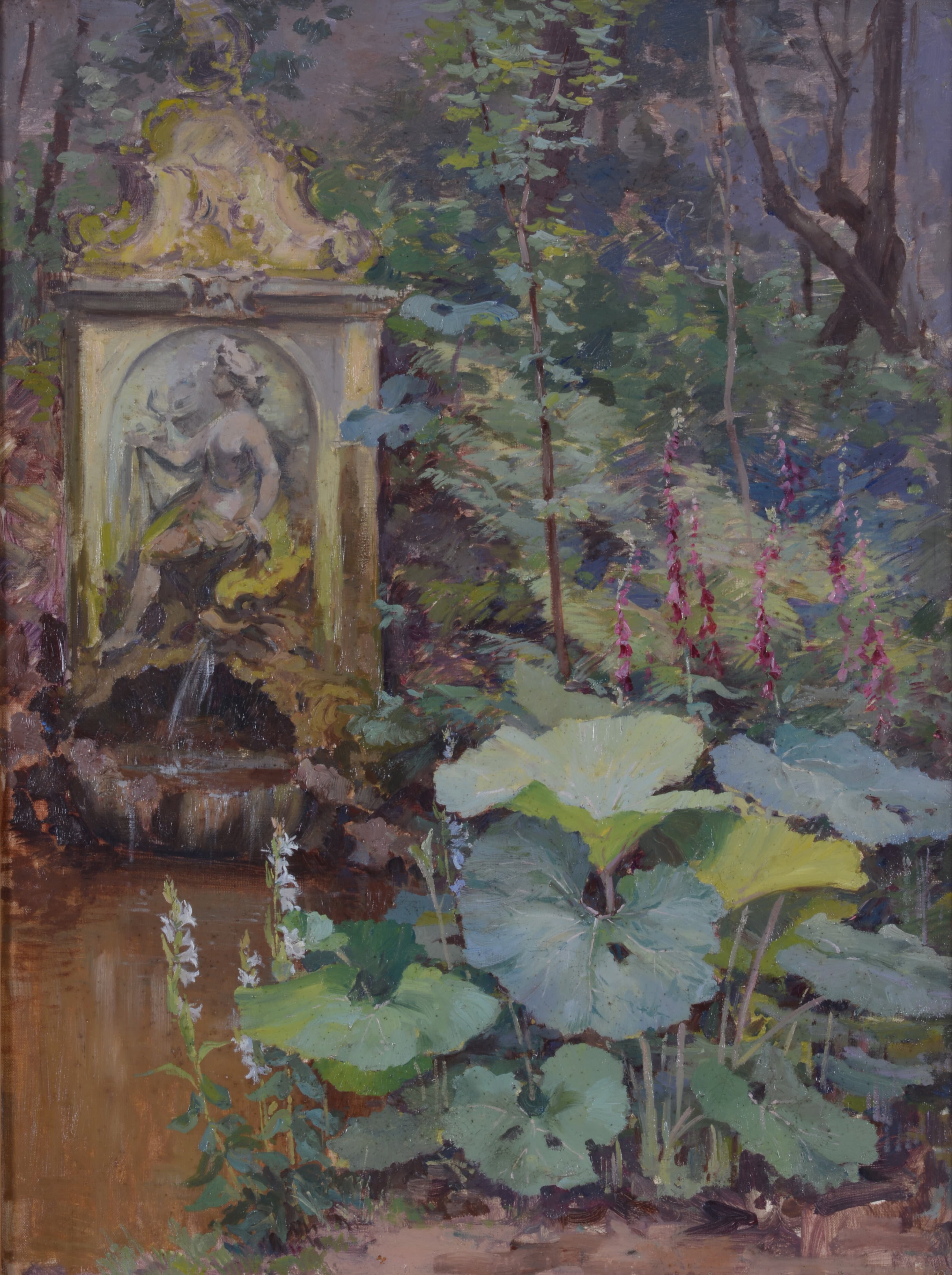 La Fontaine d'Amphitrite, Pierre Waidmann, 1886 vers