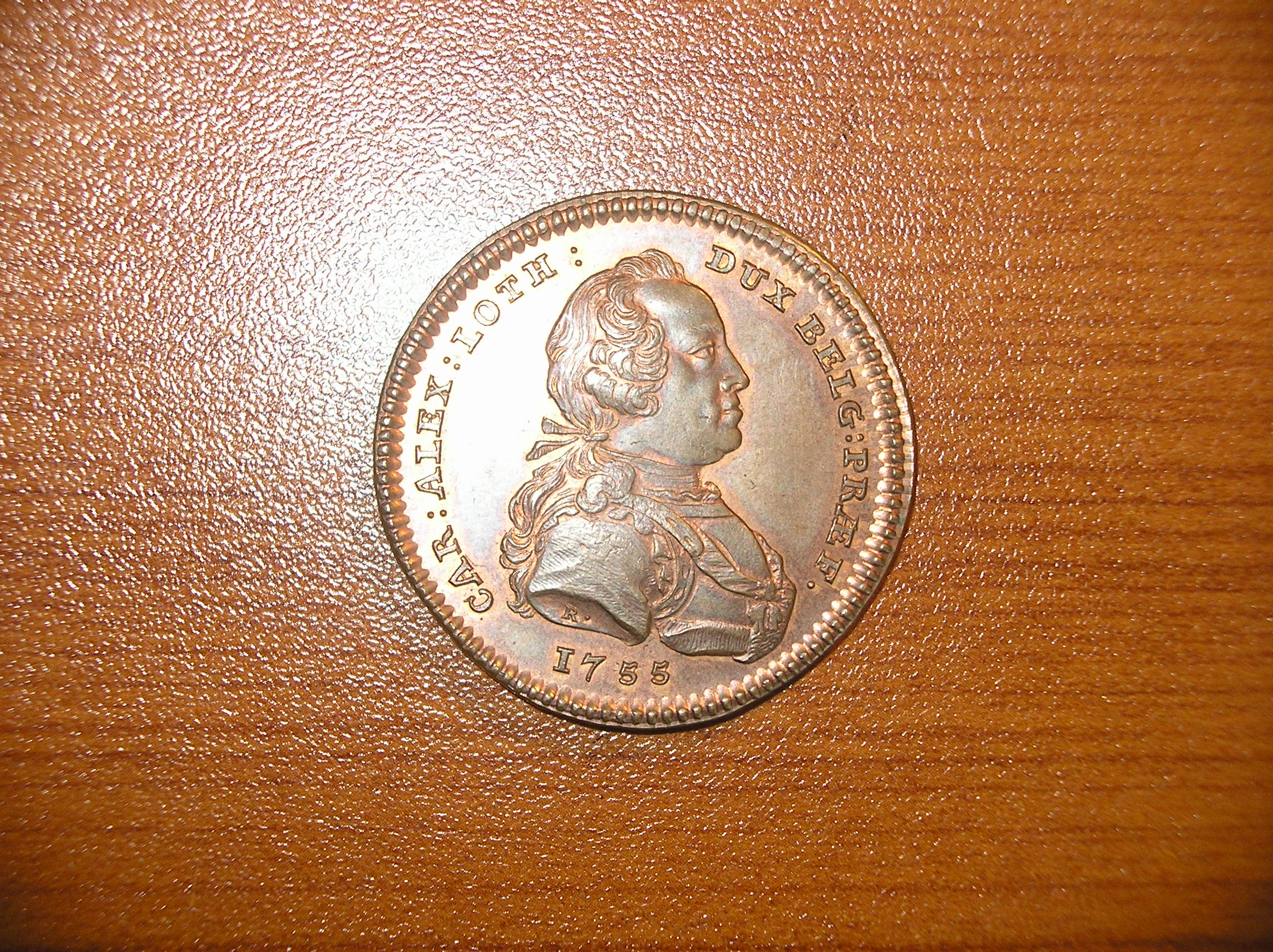 Jeton d'étrennes de Charles-Alexandre de Lorraine_0