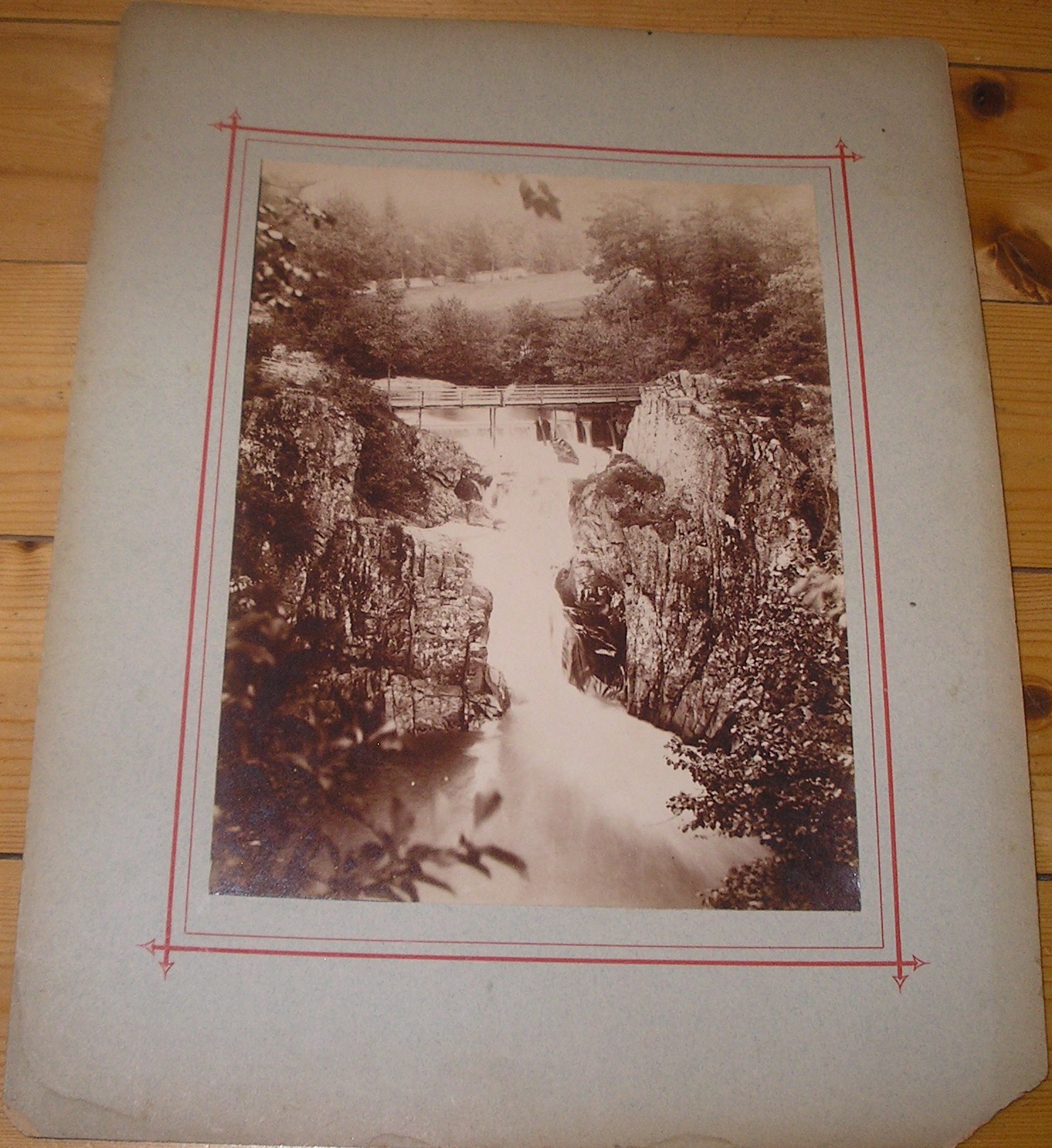 Saut de la Cuve à Saint-Amé, Pierre Waidmann