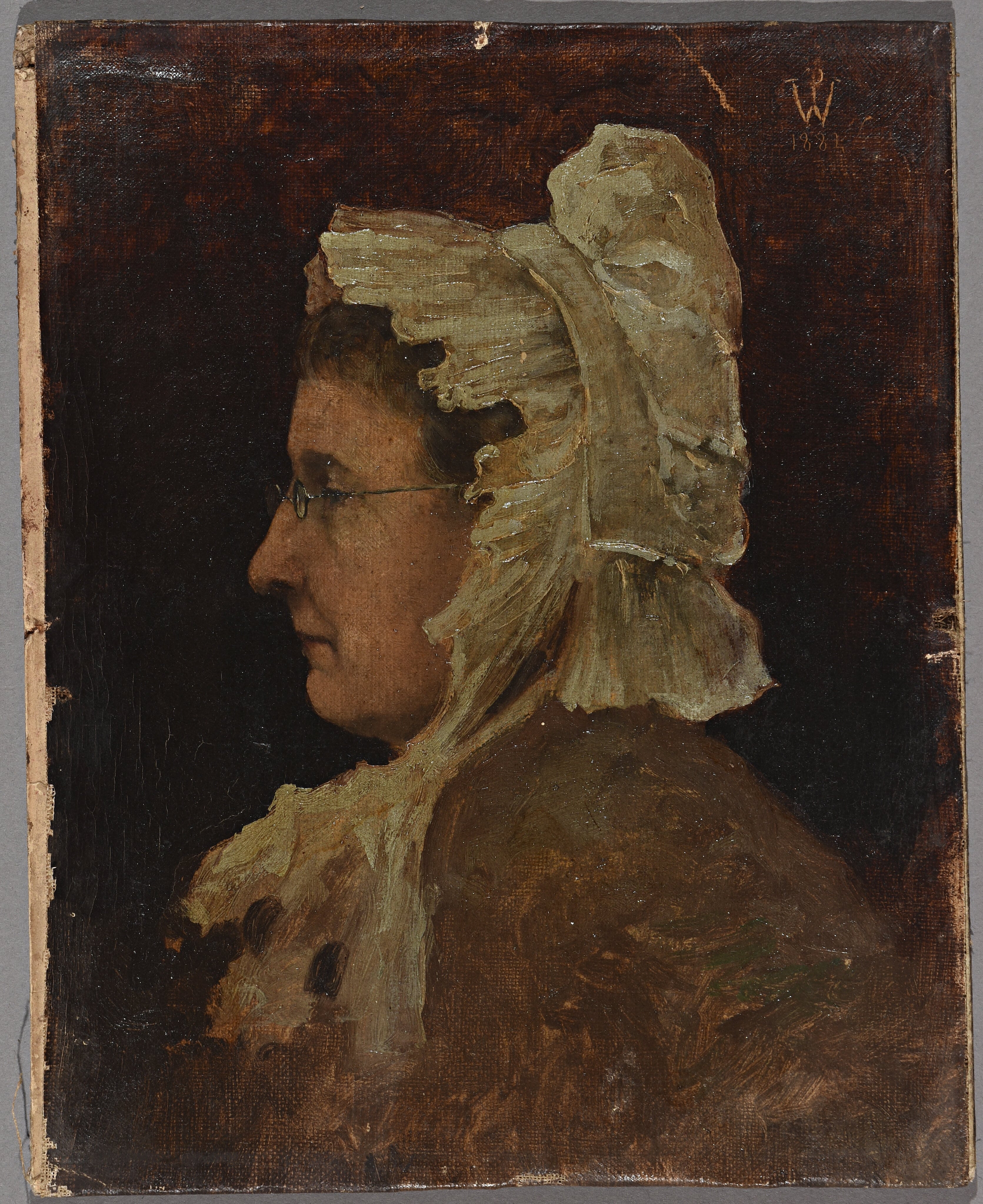Portrait de Fanny Waidmann, Pierre Waidmann, 1884