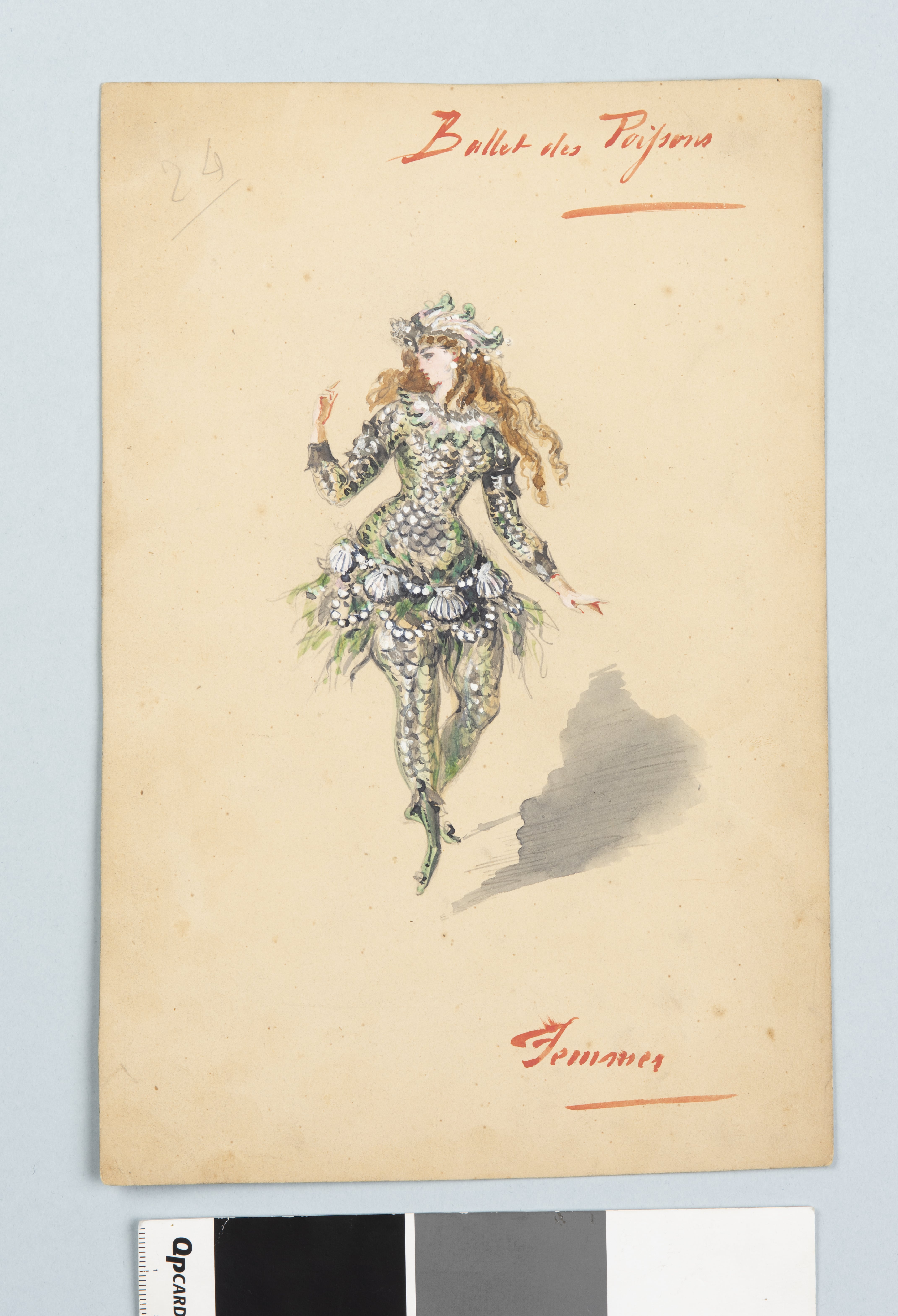 Ballet des poissons : femmes — Paul Hadol