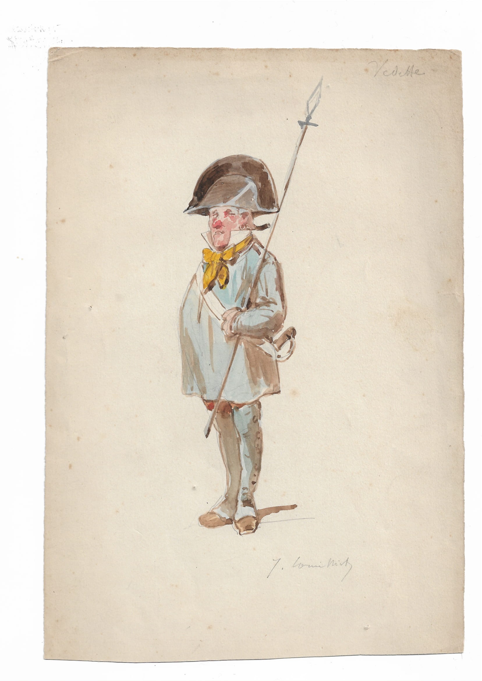 Vedette — Jules Cornillet