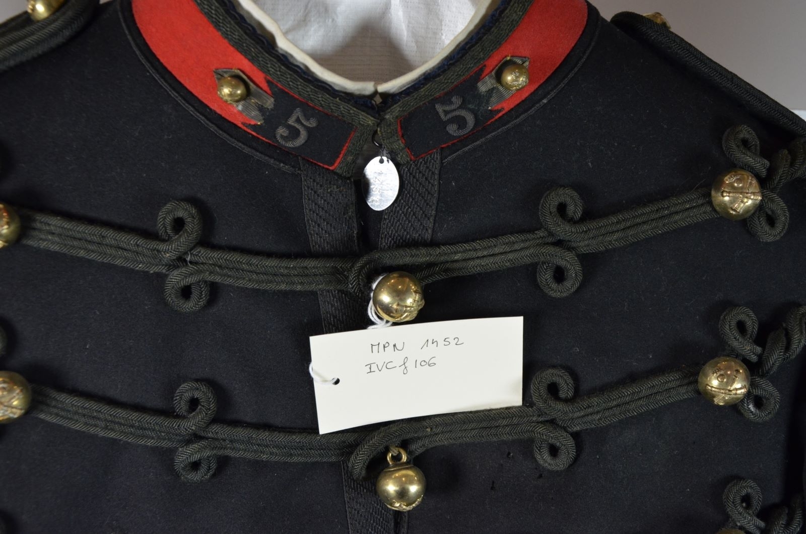 Dolman d'officier de réserve d'artillerie (lieutenant 5e régiment)_2
