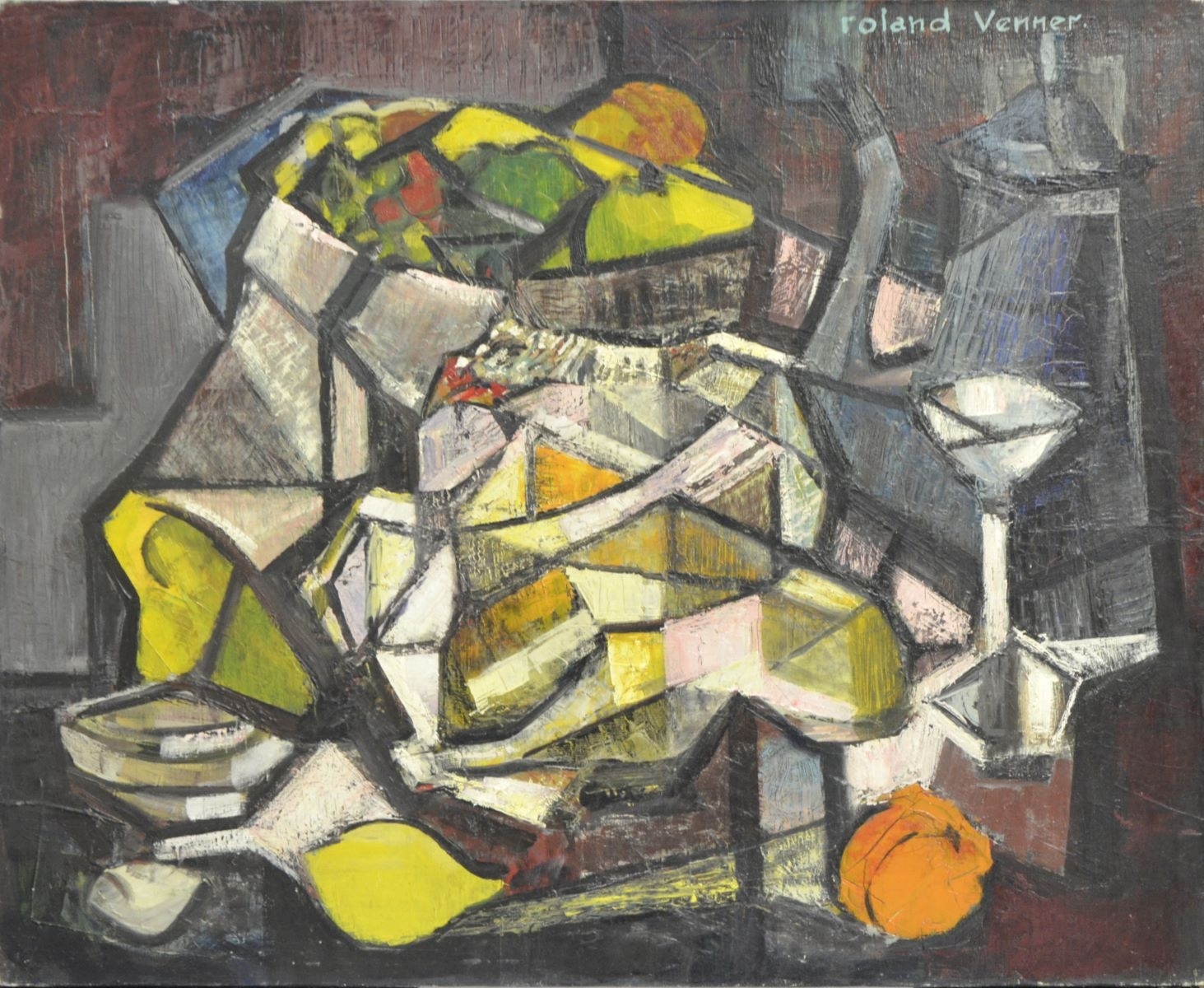 Nature morte à la pintade, Roland Venner, 1956 entre,1957 et