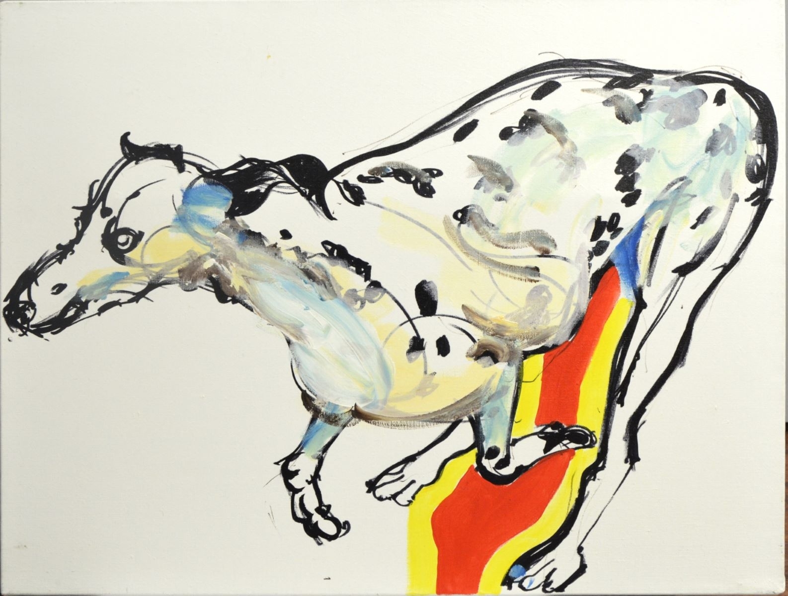 Chien adoptant la Lorraine, Roland Venner, 1991 de