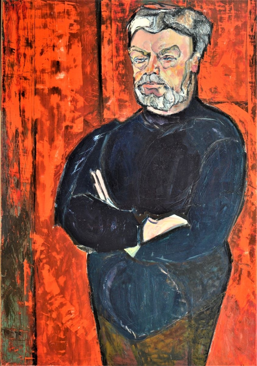 Portrait de mon maître Yves Cuvelier, Roland Venner, 1969 de