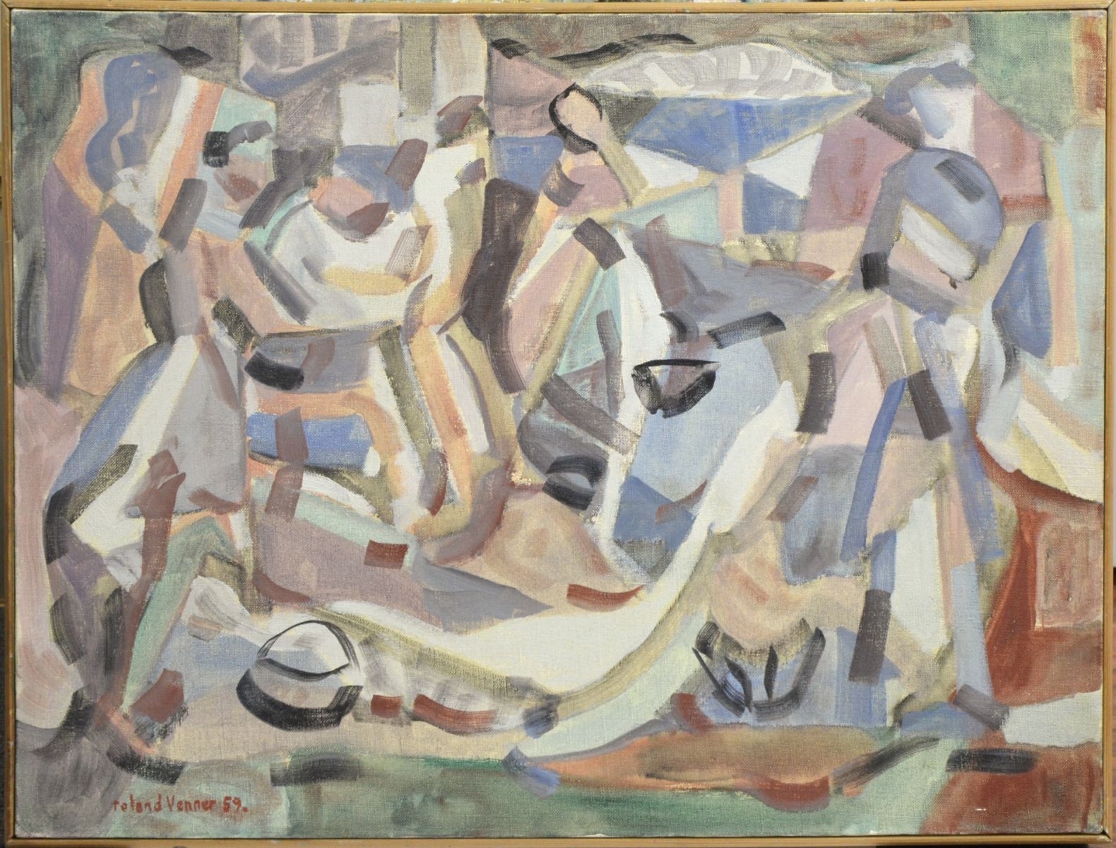 Le marché (1), Roland Venner, 1959 de