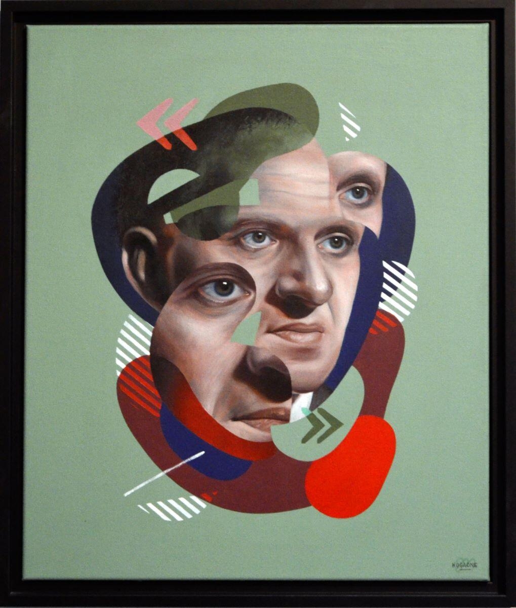Portrait de Yvan Goll, KogaOne, 2020