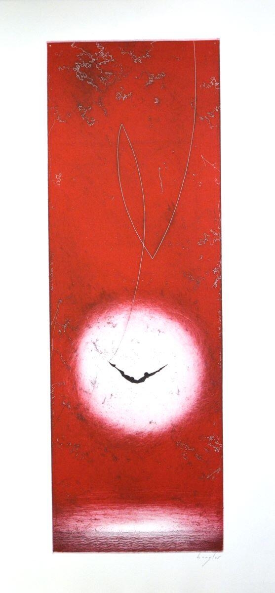 Le plongeur, Francis Hungler, 20e siècle