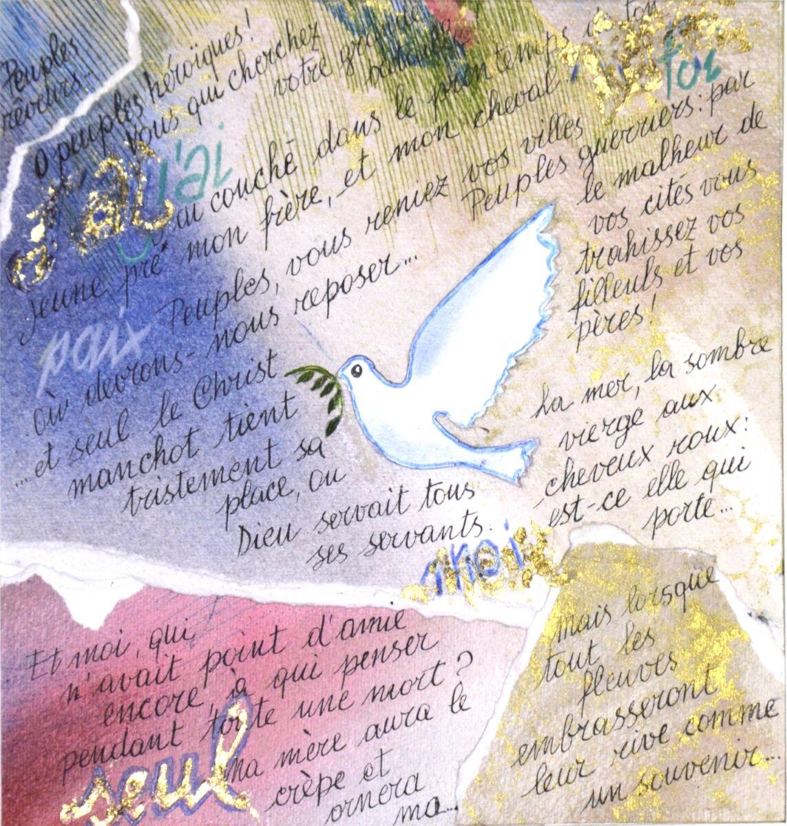Elegie Internationales de Yvan Goll [sic], Laura Pitscheider, 2015