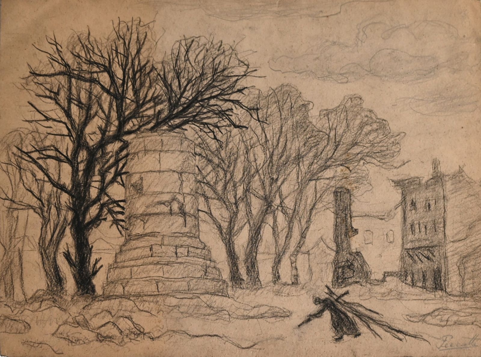 Saint-Dié, monument aux morts I (titre factice), Charles Peccatte, 1944