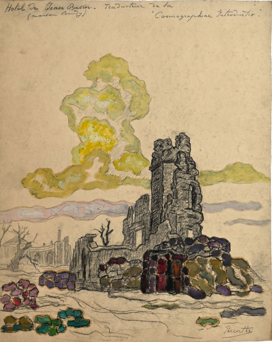 Saint-Dié, Hôtel Jean Basin (titre factice), Charles Peccatte, 1945