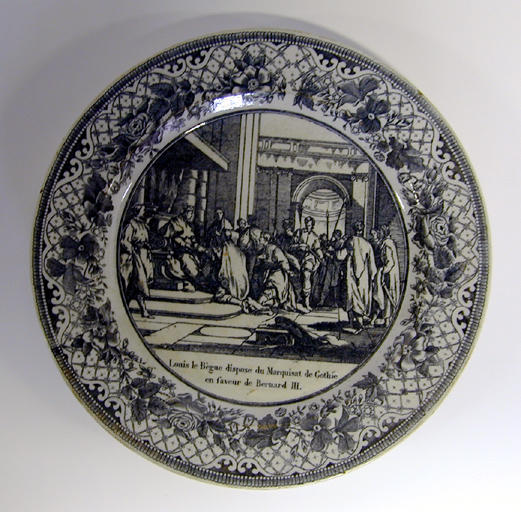Louis le Bègue dispose du Marquisat de Gothie en faveur de Bernard III_0