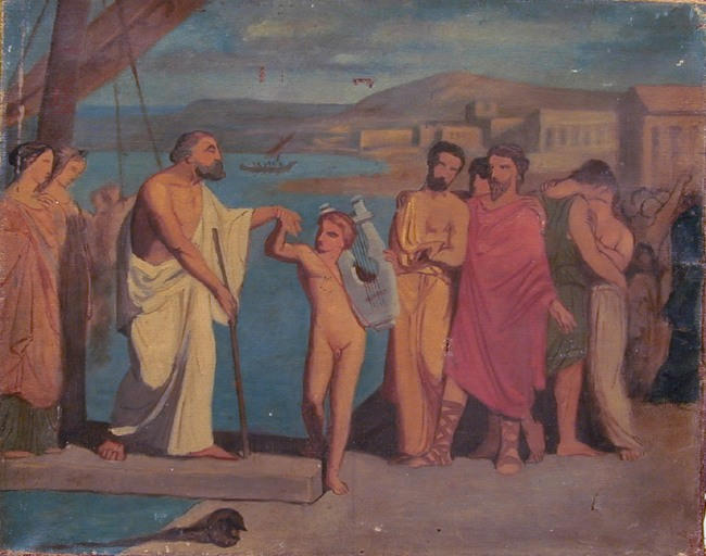 Scène de l'antiquité grecque_0