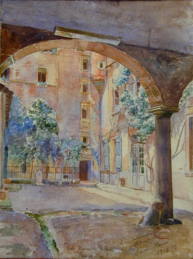Cour de l'hôtel Dumay_0