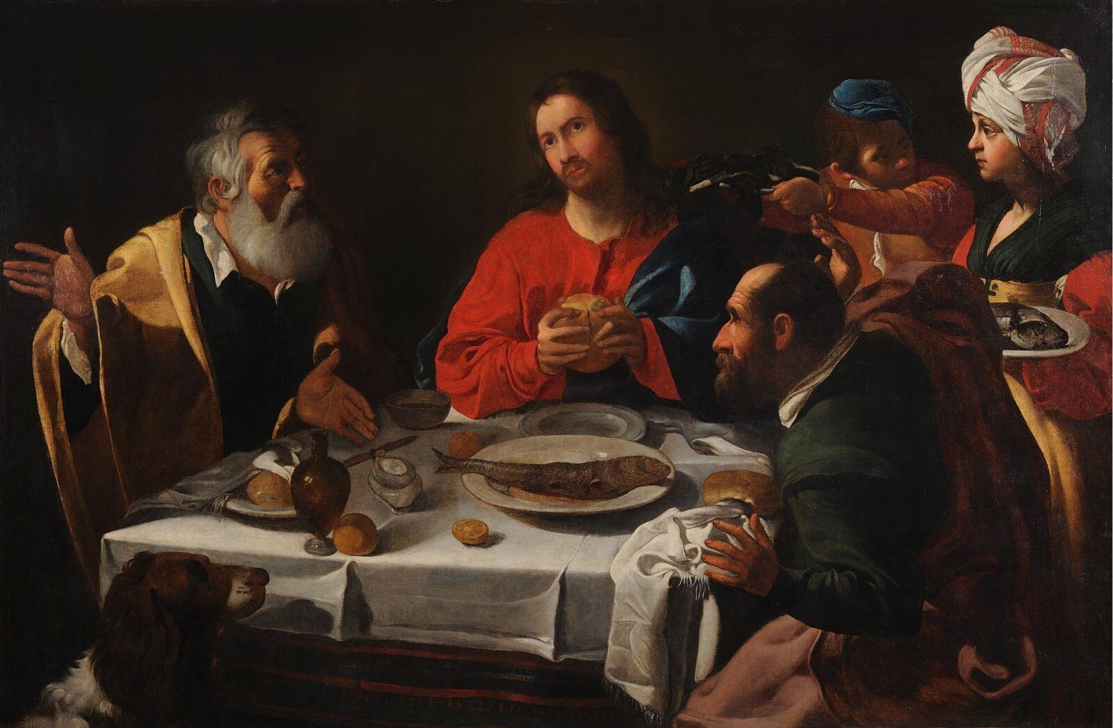 Les pèlerins d’Emmaüs, Hendrick Ter Brugghen, 1550 de,1650 à
