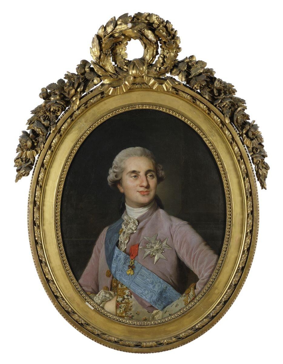 Portrait de Louis XVI, Joseph-Siffred Duplessis, 1785 vers