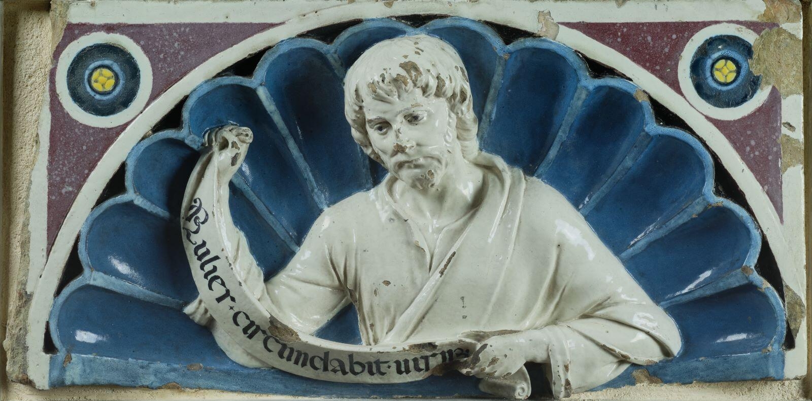 Le prophète Jérémie (tombeau de Guillaume Fillastre), Andrea Della Robbia, 1469 vers