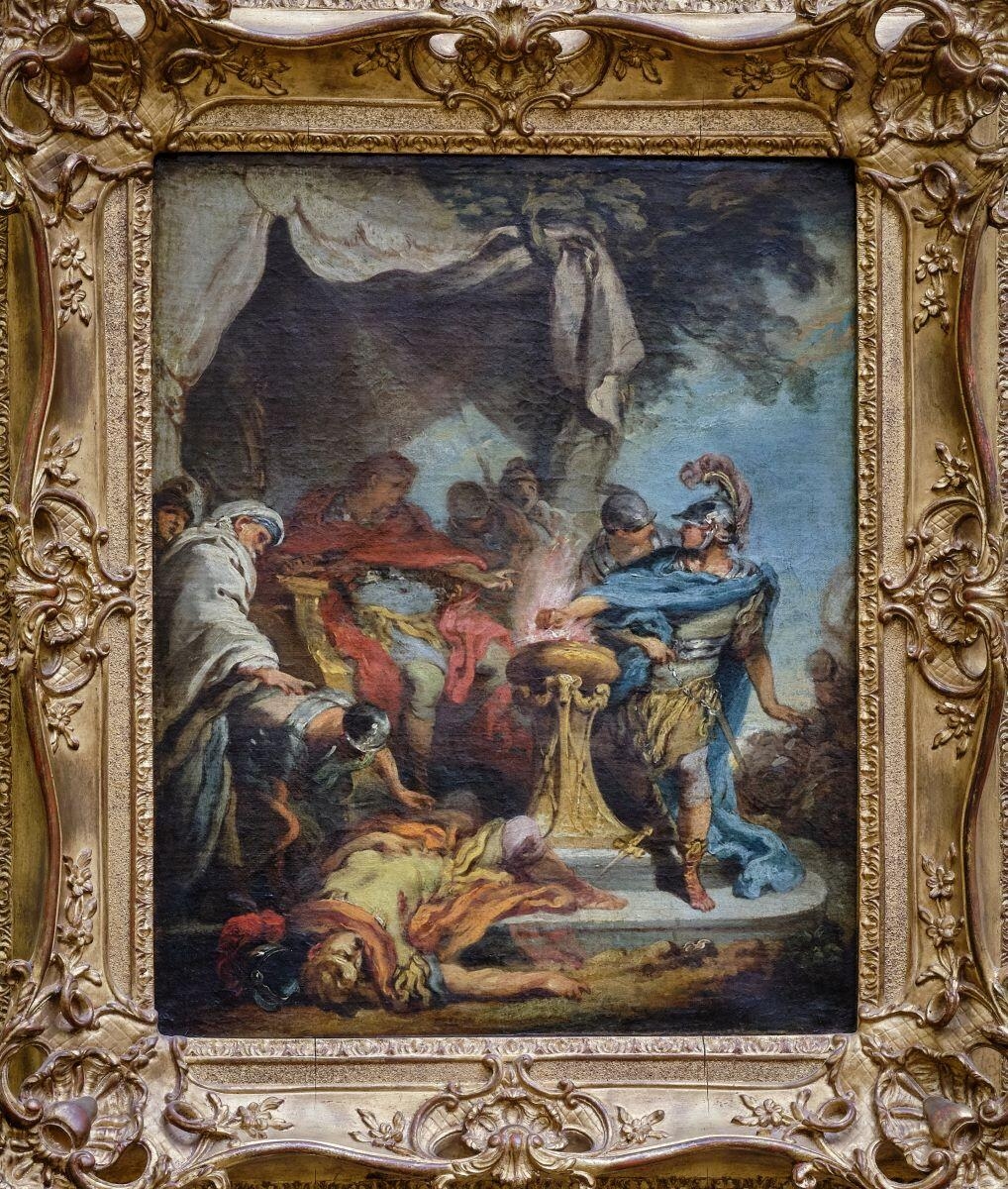 Mucius Scaevola devant Porsenna_1
