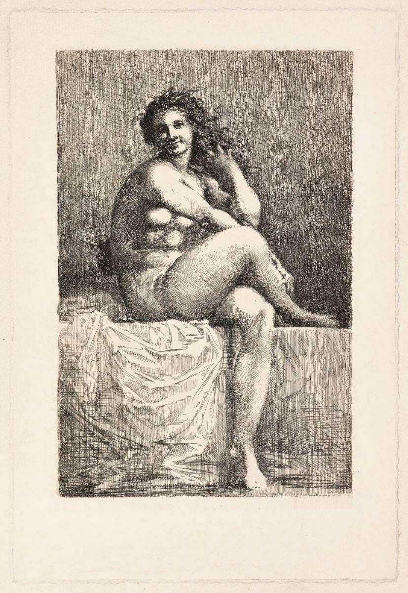 Baigneuse assise_0